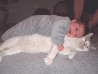 BABY AND KITTY